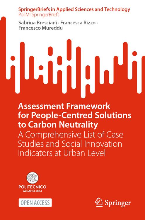 Produktbild: Assessment Framework for People-Centred Solutions to Carbon Neutrality