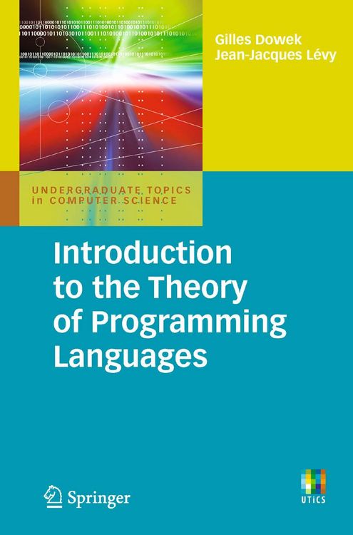 Produktbild: Introduction to the Theory of Programming Languages