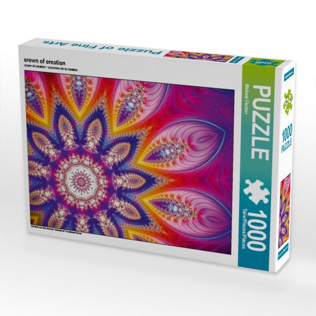 Produktbild: CALVENDO Puzzle crown of creation 1000 Teile Puzzle quer | 1000 Teile Lege-Gr&ouml;&szlig;e 64 &times; 48 cm Foto-Puzzle f&uuml;r gl&uuml;ckliche Stunden