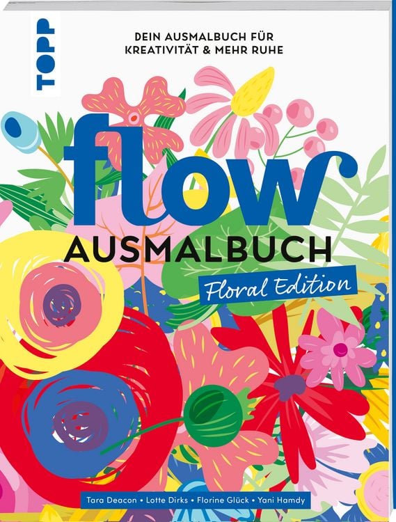 Produktbild: Flow&reg; Ausmalbuch. Floral Edition