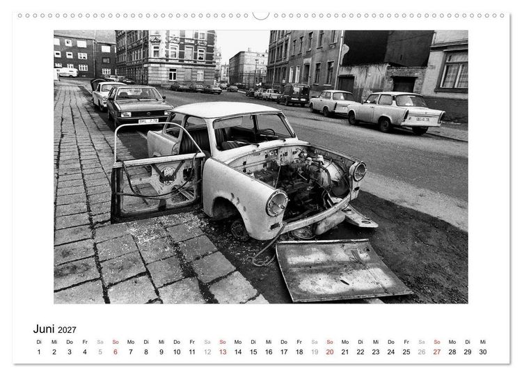 Produktbild: Aus - Zeit der Trabanten (Wandkalender 2027 DIN A2 quer), CALVENDO Monatskalender
