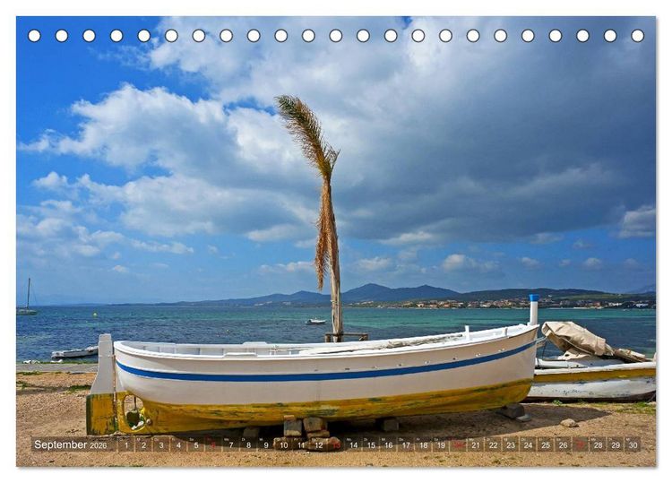 Produktbild: Sardinien Sardigna Sardegna Sardenya 2026 (Tischkalender 2026 DIN A5 quer), CALVENDO Monatskalender