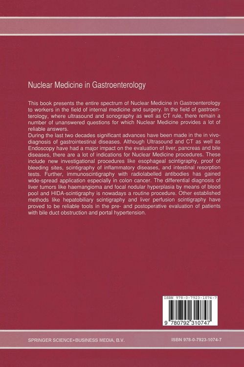 Produktbild: Nuclear Medicine in Gastroenterology