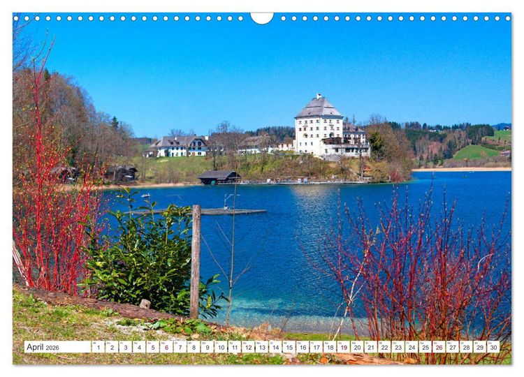 Produktbild: Schau eina in&acute;s Salzkammergut (Wandkalender 2026 DIN A3 quer), CALVENDO Monatskalender