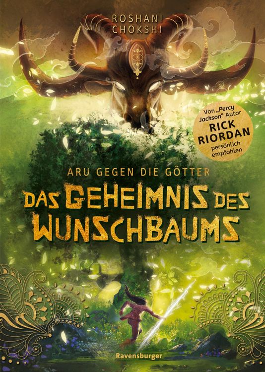 Produktbild: Aru gegen die G&ouml;tter, Band 3: Das Geheimnis des Wunschbaums (Rick Riordan Presents)