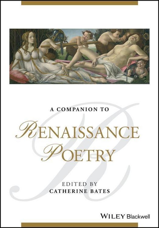 Produktbild: A Companion to Renaissance Poetry