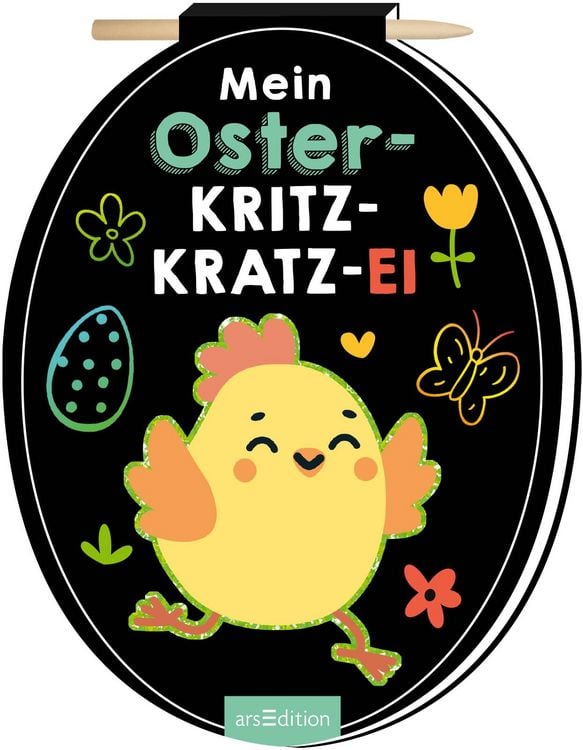 Produktbild: Mein Oster-Kritzkratz-Ei