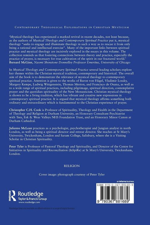 Produktbild: Mystical Theology and Contemporary Spiritual Practice