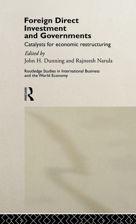 Produktbild: Foreign Direct Investment and Governments