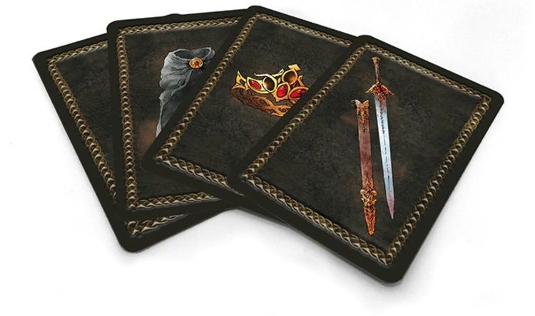 Produktbild: Die Verbotenen Lande - Spielkartenset