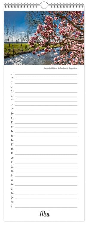 Produktbild: Kalender Geburtstagskalender Spreewald