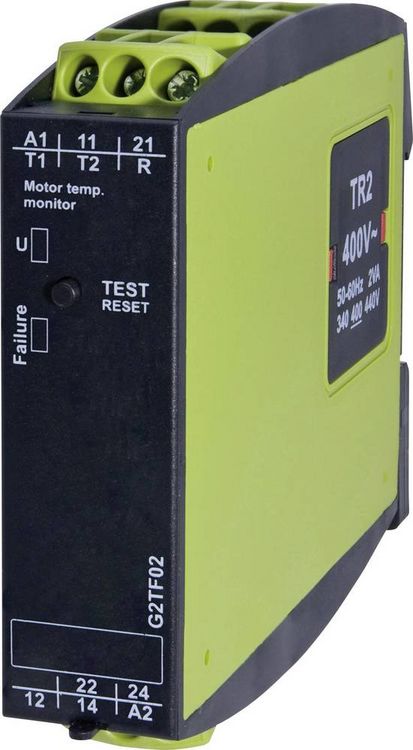 Produktbild: &Uuml;berwachungsrelais 24 - 400 V/AC 2 Wechsler tele G2TF02 1 St.