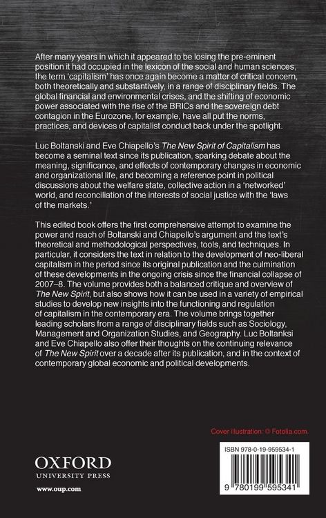 Produktbild: New Spirits of Capitalism?