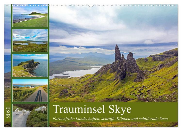 Produktbild: Trauminsel Skye (Wandkalender 2026 DIN A2 quer), CALVENDO Monatskalender