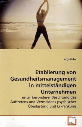 Produktbild: Rabe, K: Etablierung von Gesundheitsmanagement inmittelst&auml;nd