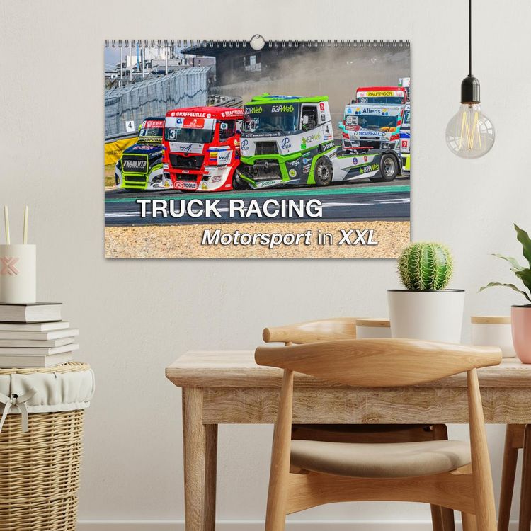 Produktbild: TRUCK RACING - Motorsport in XXL (Wandkalender 2026 DIN A3 quer), CALVENDO Monatskalender