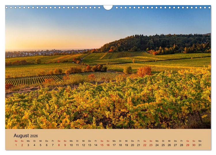 Produktbild: Bad D&uuml;rkheimer Ansichten (Wandkalender 2026 DIN A3 quer), CALVENDO Monatskalender