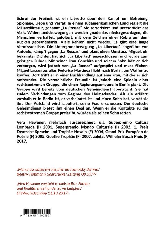 Produktbild: Schrei der Freiheit