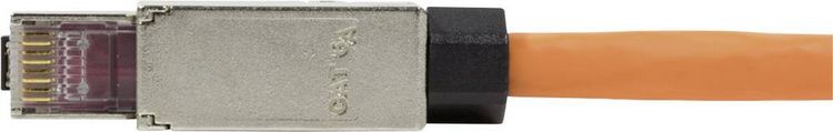 Produktbild: LogiLink MP0040 Feldkonfektionierbarer Stecker, Cat.6A, geschirmt, PrimeLine MP0040 Schwarz, Silber 1 St.
