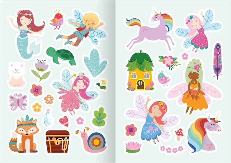 Produktbild: Diamant-Stickerspa&szlig; Feen