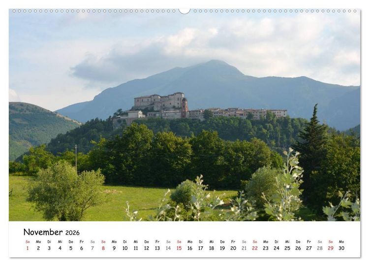Produktbild: Die Marken, Impressionen aus dem unbekannten Italien (Wandkalender 2026 DIN A2 quer), CALVENDO Monatskalender