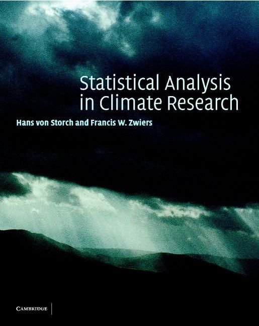 Produktbild: Statistical Analysis in Climate Research
