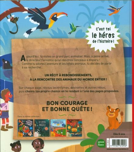 Produktbild: Dr&ocirc;le d'&eacute;chapp&eacute;e au parc animalier