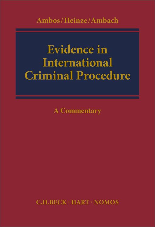Produktbild: Evidence in International Criminal Procedure