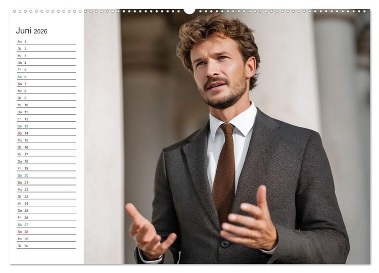 Produktbild: B&uuml;ro mit Zukunft (hochwertiger Premium Wandkalender 2026 DIN A2 quer), Kunstdruck in Hochglanz