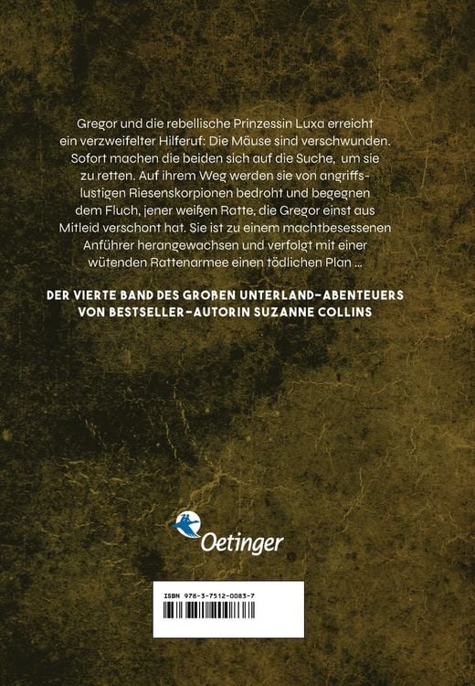 Produktbild: Gregor 4. Gregor und der Fluch des Unterlandes