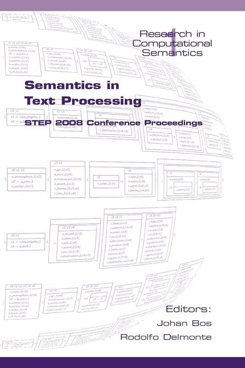 Produktbild: Semantics in Text Processing
