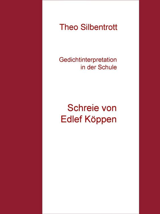 Produktbild: Gedichtinterpretation in der Schule