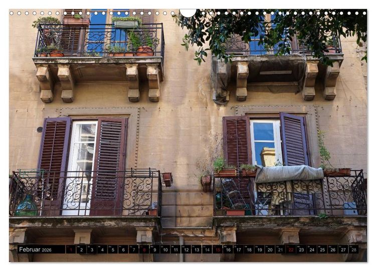 Produktbild: Palermo - Impressionen (Wandkalender 2026 DIN A3 quer), CALVENDO Monatskalender