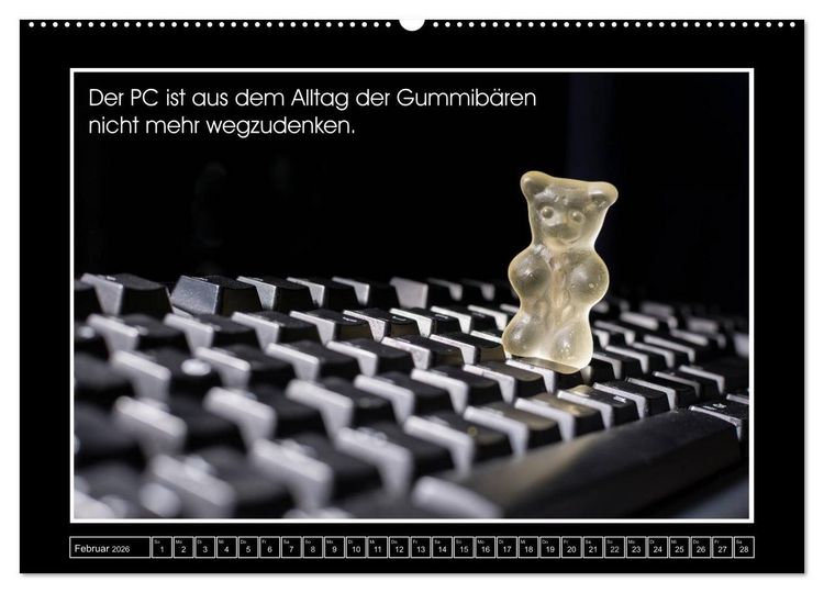 Produktbild: Wissenswertes aus der Welt der Gummib&auml;ren (Wandkalender 2026 DIN A2 quer), CALVENDO Monatskalender