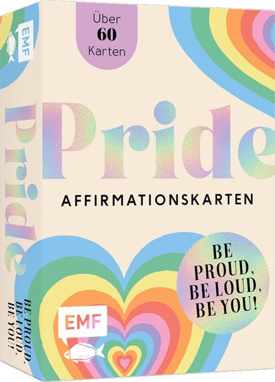 Produktbild: Kartenset: Pride &ndash; Affirmationskarten f&uuml;r dich und die ganze LGBTQIA+ Community