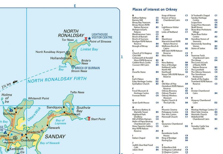 Produktbild: Orkney Pocket Map