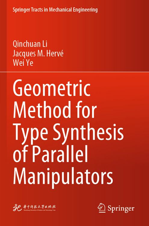 Produktbild: Geometric Method for Type Synthesis of Parallel Manipulators