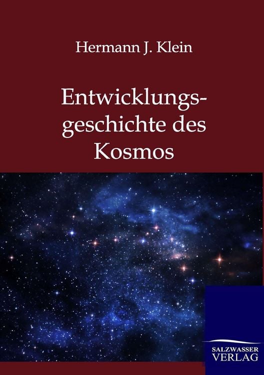 Produktbild: Entwicklungsgeschichte des Kosmos
