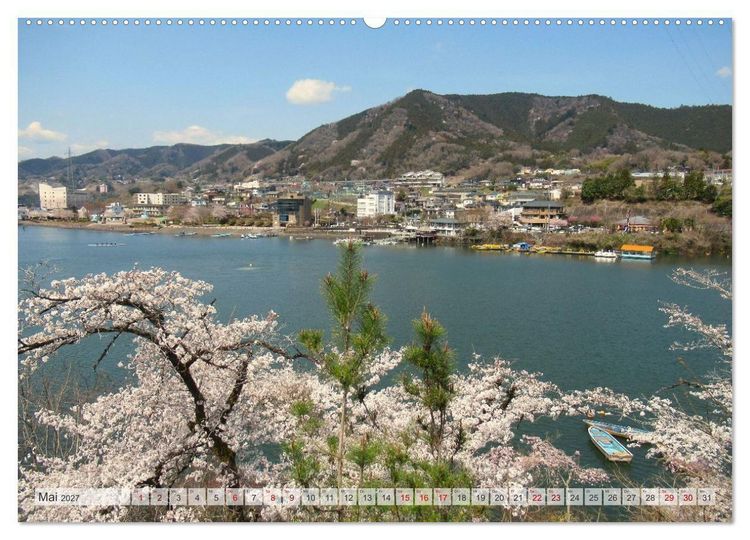 Produktbild: St&auml;dte in Japan (Wandkalender 2027 DIN A2 quer), CALVENDO Monatskalender