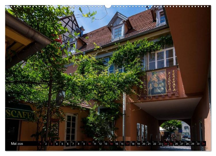 Produktbild: Schwetzinger Stadtansichten (hochwertiger Premium Wandkalender 2026 DIN A2 quer), Kunstdruck in Hochglanz