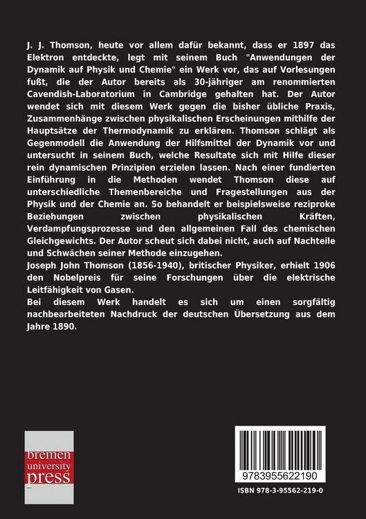 Produktbild: Anwendungen der Dynamik auf Physik und Chemie