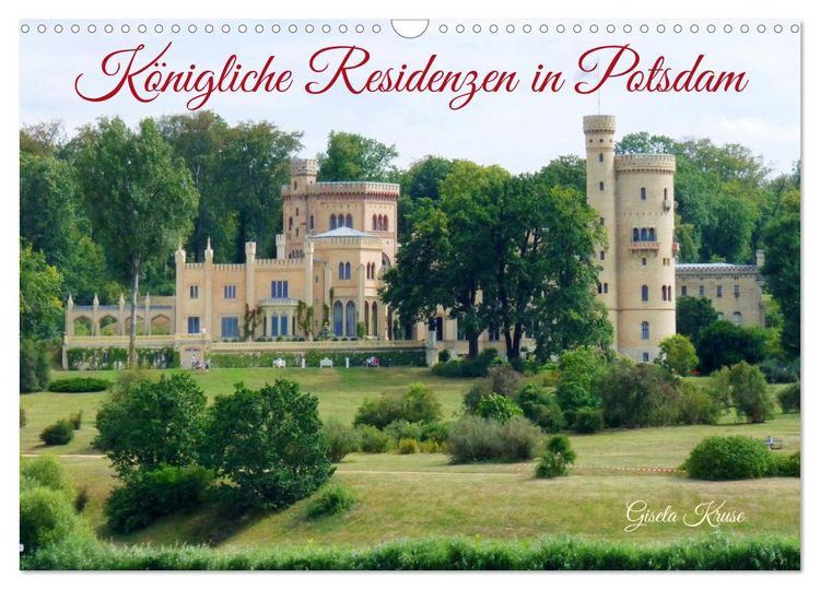 Produktbild: K&ouml;nigliche Residenzen in Potsdam (Wandkalender 2026 DIN A3 quer), CALVENDO Monatskalender