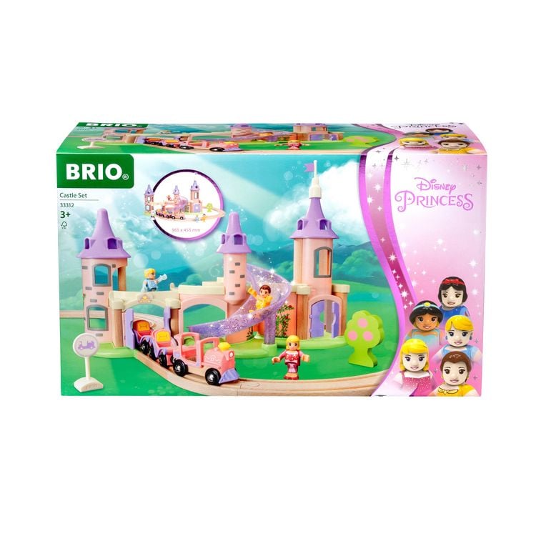 Produktbild: BRIO World - Disney Prinzessinnen Traumschloss Eisenbahn-Set