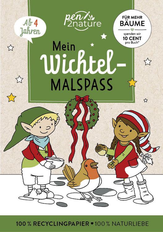 Produktbild: Mein Wichtel-Malspa&szlig; f&uuml;r Kinder ab 4 Jahren
