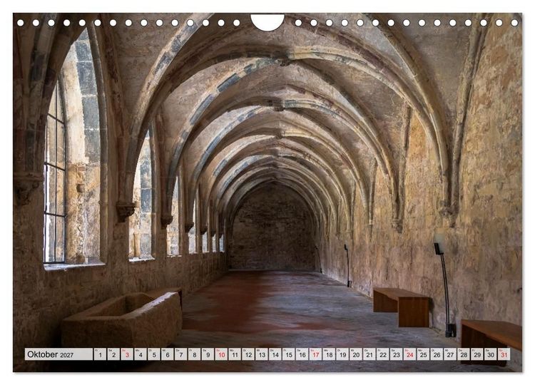 Produktbild: Klosterwelten - Zisterzienser im Harz (Wandkalender 2027 DIN A4 quer), CALVENDO Monatskalender