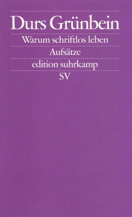 Produktbild: Warum schriftlos leben