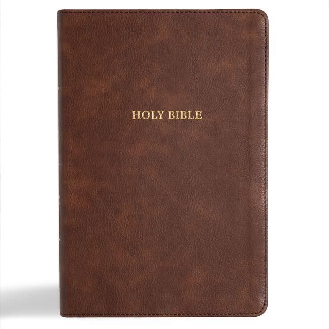 Produktbild: CSB Grace Bible, Brown Leathertouch (Dyslexia Friendly)