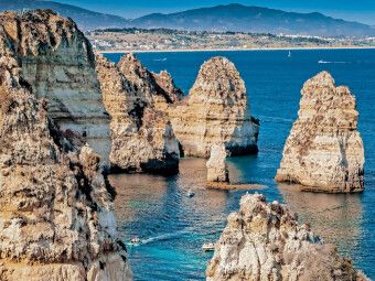Produktbild: CALVENDO Puzzle Algarve Meisterwerke des Ozeans | 1000 Teile Lege-Gr&ouml;&szlig;e 64x48cm Foto-Puzzle f&uuml;r gl&uuml;ckliche Stunden