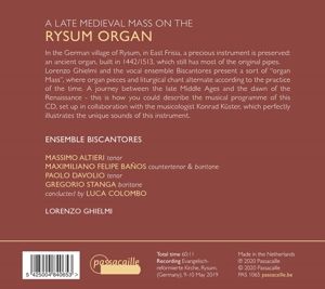 Produktbild: Sp&auml;tmittelalterliche Messe auf der Rysum Orgel