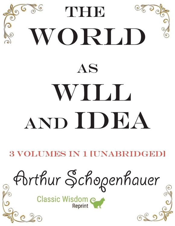 Produktbild: The World as Will and Idea